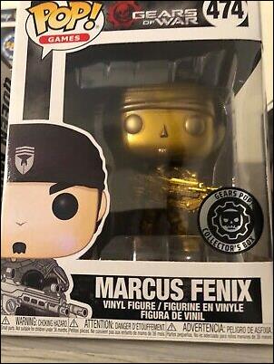 POP! Games figure 474-B Marcus Fenix (Gold)