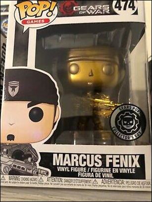 POP! Games figure 474-B Marcus Fenix (Gold)
