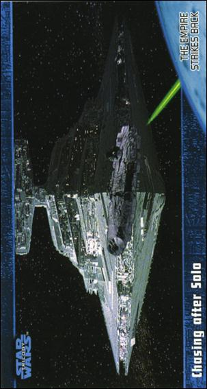 Star Wars Trilogy Widevision (Base Set) card 40 Chasing after Solo