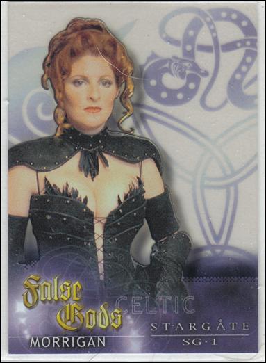 Stargate SG-1: Season 5 (False Gods Subset) card F7 Morrigan