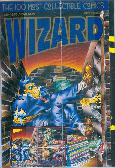 Wizard: The Guide to Comics - 100 Most Collectible Comics issue 1 Polybagged w/ Trading Card