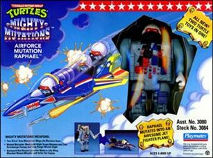 Teenage Mutant Ninja Turtles: Mighty Mutations figure 2 Airforce Mutation Raphael