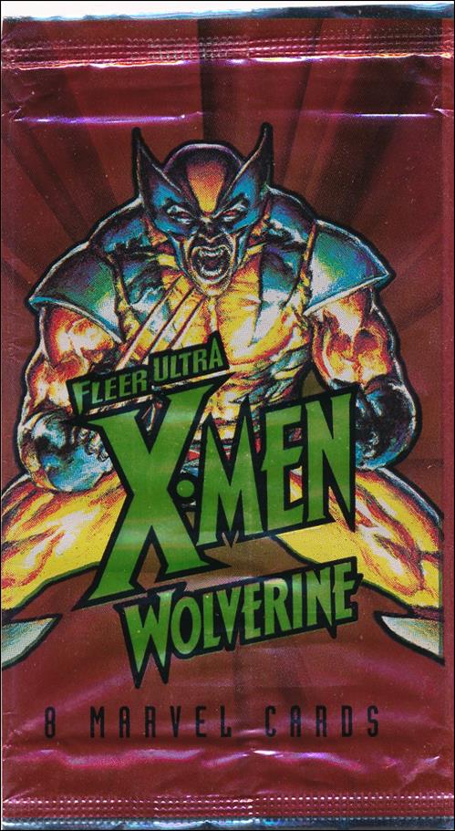 1996 Fleer Ultra X-Men: Wolverine card 2 Sealed Pack