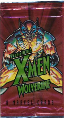 1996 Fleer Ultra X-Men: Wolverine card 2 Sealed Pack
