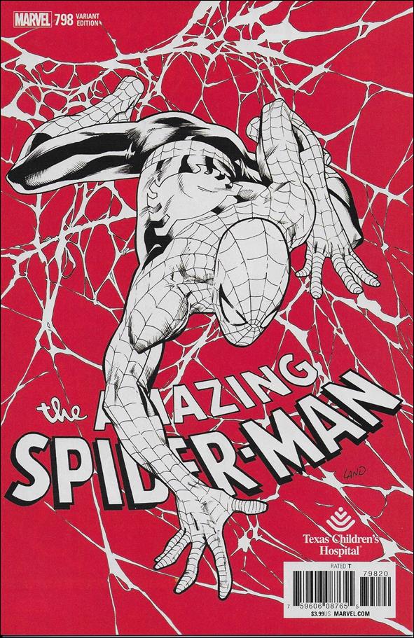 Amazing Spider-Man (1963) issue 798-O Greg Land Texas Children's Hospital Standard Cover
