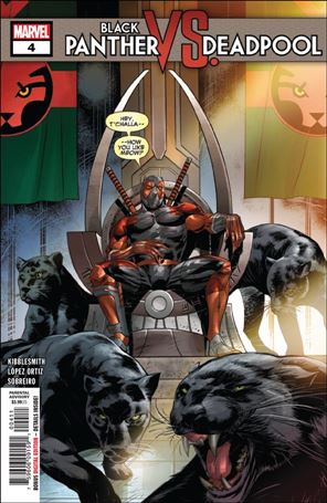 Black Panther vs Deadpool issue 4 Ryan Benjamin Cover