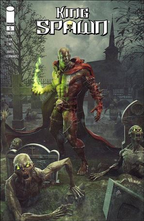 King Spawn issue 5 Bjorn Barends Cover