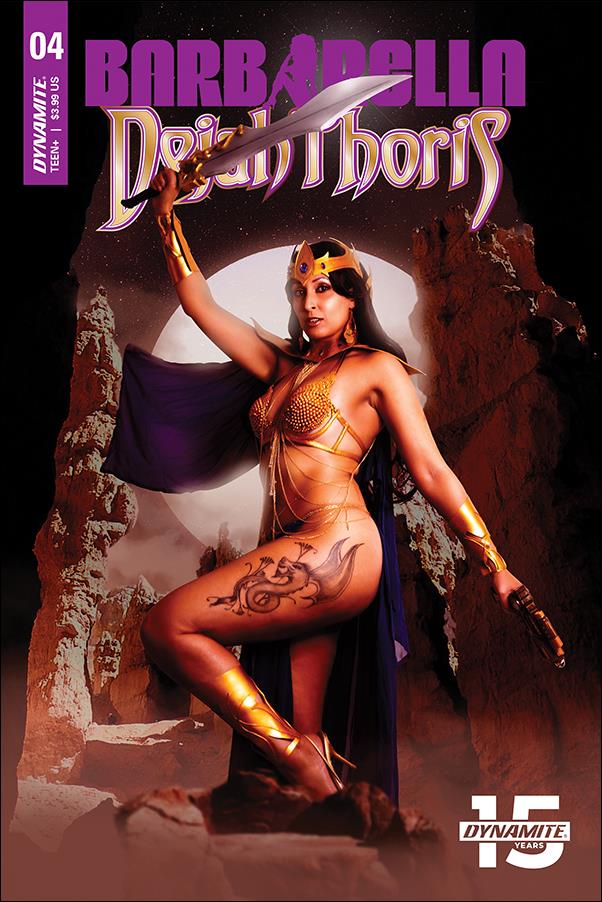 Barbarella / Dejah Thoris issue 4-E Cosplay Photo Cover