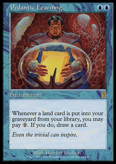 Magic the Gathering: Odyssey (Base Set) card 90 Pedantic Learning