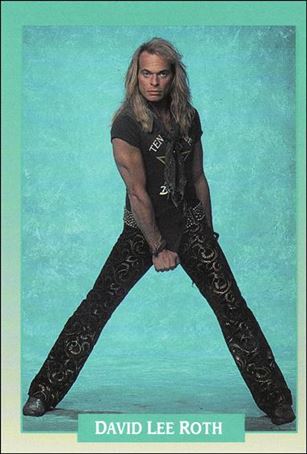 Rock Cards (Base Set) card 207 David Lee Roth