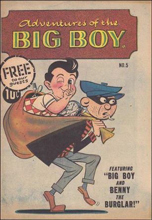 Adventures of the Big Boy issue 5-B West Coast Cover