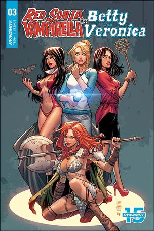 Red Sonja and Vampirella Meet Betty and Veronica issue 3-C Laura Braga Cover