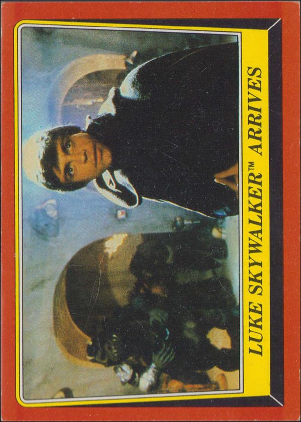 Star Wars: Return of the Jedi: Series 1 (Base Set) card 33 Luke Skywalker Arrives