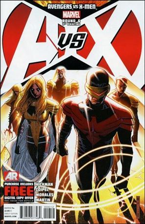 Avengers vs X-Men issue 6-G Jim Cheung Red Cover (2nd Print)