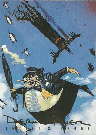 Batman Master Series (Artist Proof Parallel Base Set) card 60 Birdbrained Bumbershooter
