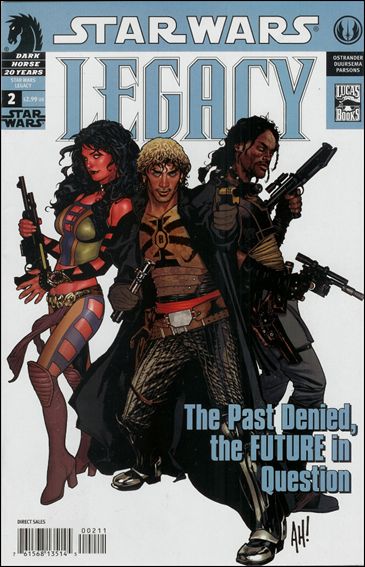 Star Wars: Legacy (2006) issue 2-C White Background/Blue Logo Cover (3rd Printing)
