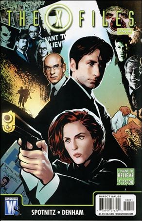 X-Files (2008) issue 0-B Variant Cover