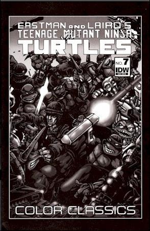Teenage Mutant Ninja Turtles Color Classics  issue 7-B Jetpack Comics Cover 1/1000