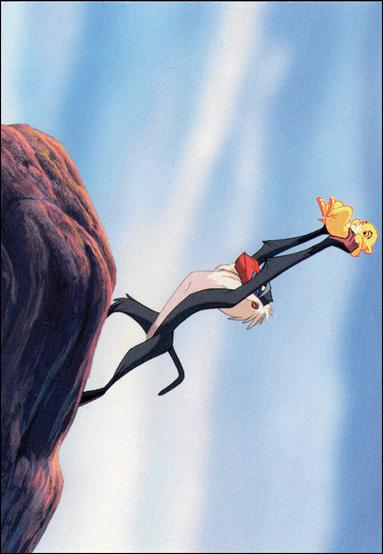 Lion King: Series II (Base Set) card 118 Presentation of Simba