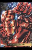 Marvel Annual Flair '95 (Base Set) card 135 Crash & Burn