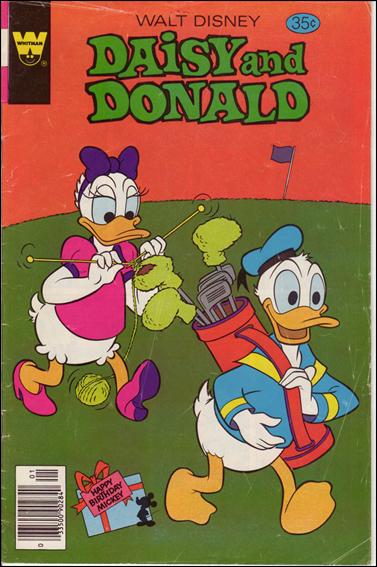 Daisy and Donald issue 35-B Whitman Cover