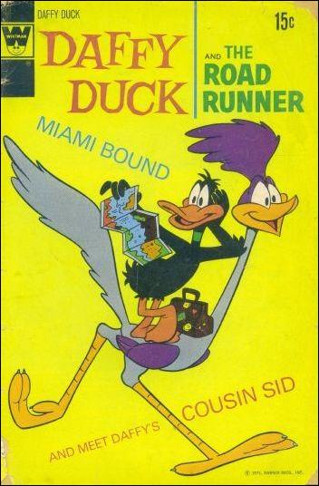 Daffy Duck issue 72-B Whitman Cover