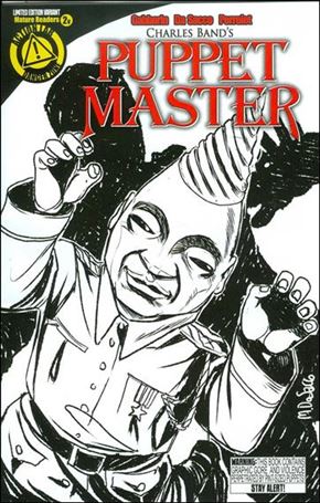 Puppet Master (2015) issue 2-C Tunneler Sketch Cover