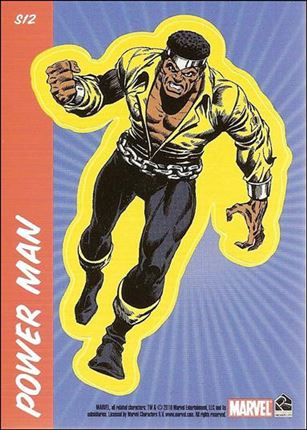 70 Years of Marvel Comics (Retro Sticker Subset) card S12 Power Man
