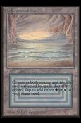 Magic the Gathering: Limited Edition Beta (Base Set) card 286 Underground Sea