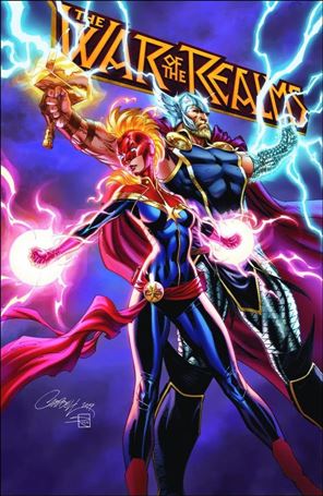 War of the Realms issue 1-SJ J. Scott Campbell Fan Expo VIP Cover
