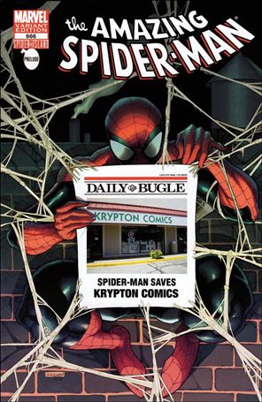 Amazing Spider-Man (1963) issue 666-OP Krypton Comics Daily Bugle Cover 1/500