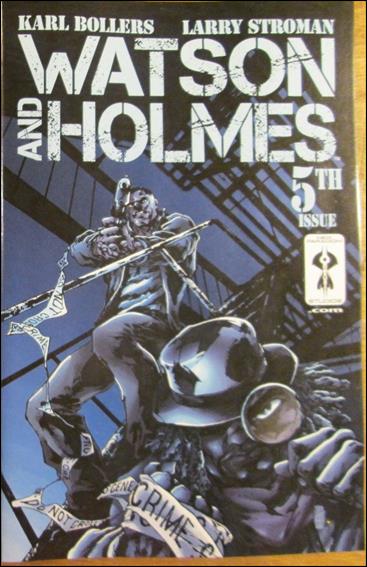 Watson & Holmes issue 5-B Eric Battle Cover