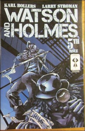Watson & Holmes issue 5-B Eric Battle Cover