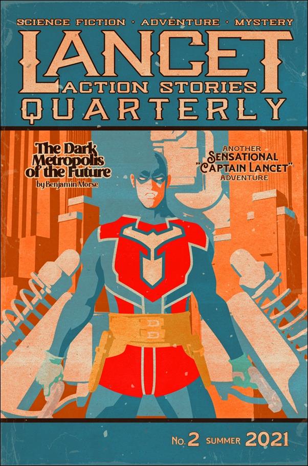 We Are Scarlet Twilight issue 2-B Retro Cover