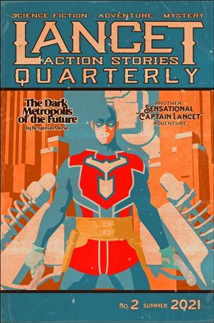 We Are Scarlet Twilight issue 2-B Retro Cover