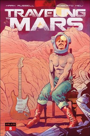 Traveling to Mars issue 8-C Emanuele Gizzi Cover