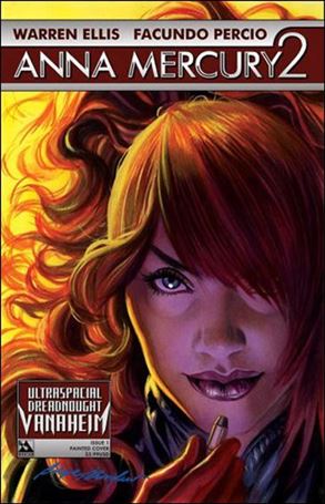 Anna Mercury 2 issue 1-B Painted Cover  