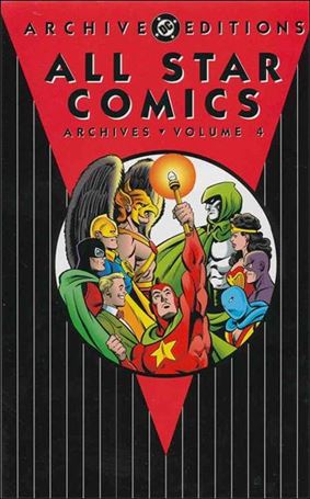All Star Comics Archives issue 4 Dust Jacket