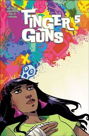 Finger Guns issue 5-B Jen Hickman Cover