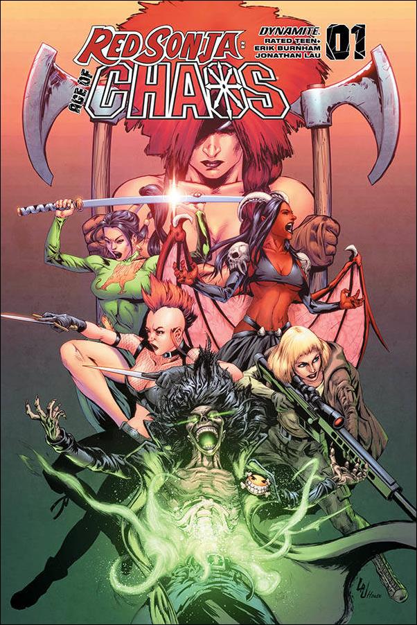 Red Sonja: Age of Chaos issue 1-H Jonathan Lau FOC Cover