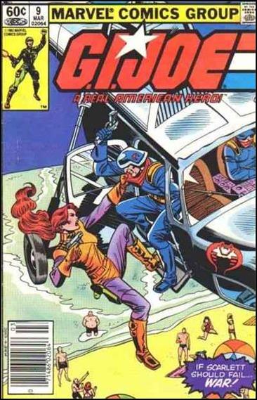 G.I. Joe: A Real American Hero issue 9-B Newsstand Cover