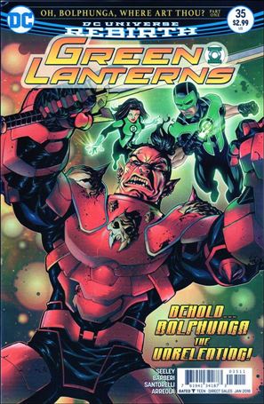 Green Lanterns issue 35 Mike McKone Cover