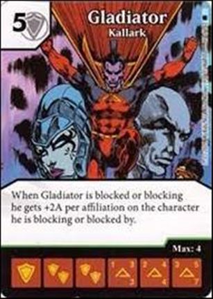 Marvel Dice Masters Amazing Spider-Man card 87 Gladiator: Kallark