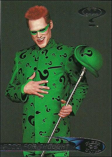 Batman Forever Fleer Ultra (Base Set) card 78 Food for Thought