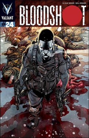 Bloodshot (2012) issue 24 Rafa Sandoval Cover