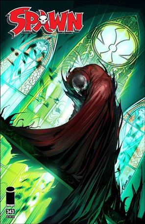 Spawn issue 343-B Kibar Cover