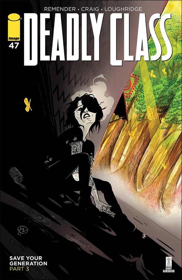 Deadly Class issue 47 Wesley Craig Cover