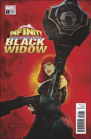 Infinity Countdown: Black Widow issue 1-C Bill Seinkiewicz Cover
