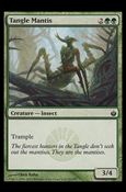 Magic the Gathering: Mirrodin Besieged (Base Set) card 91 Tangle Mantis