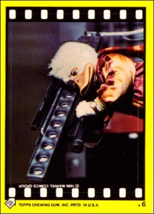 Howard the Duck (Movie) (Sticker Subset) card 6